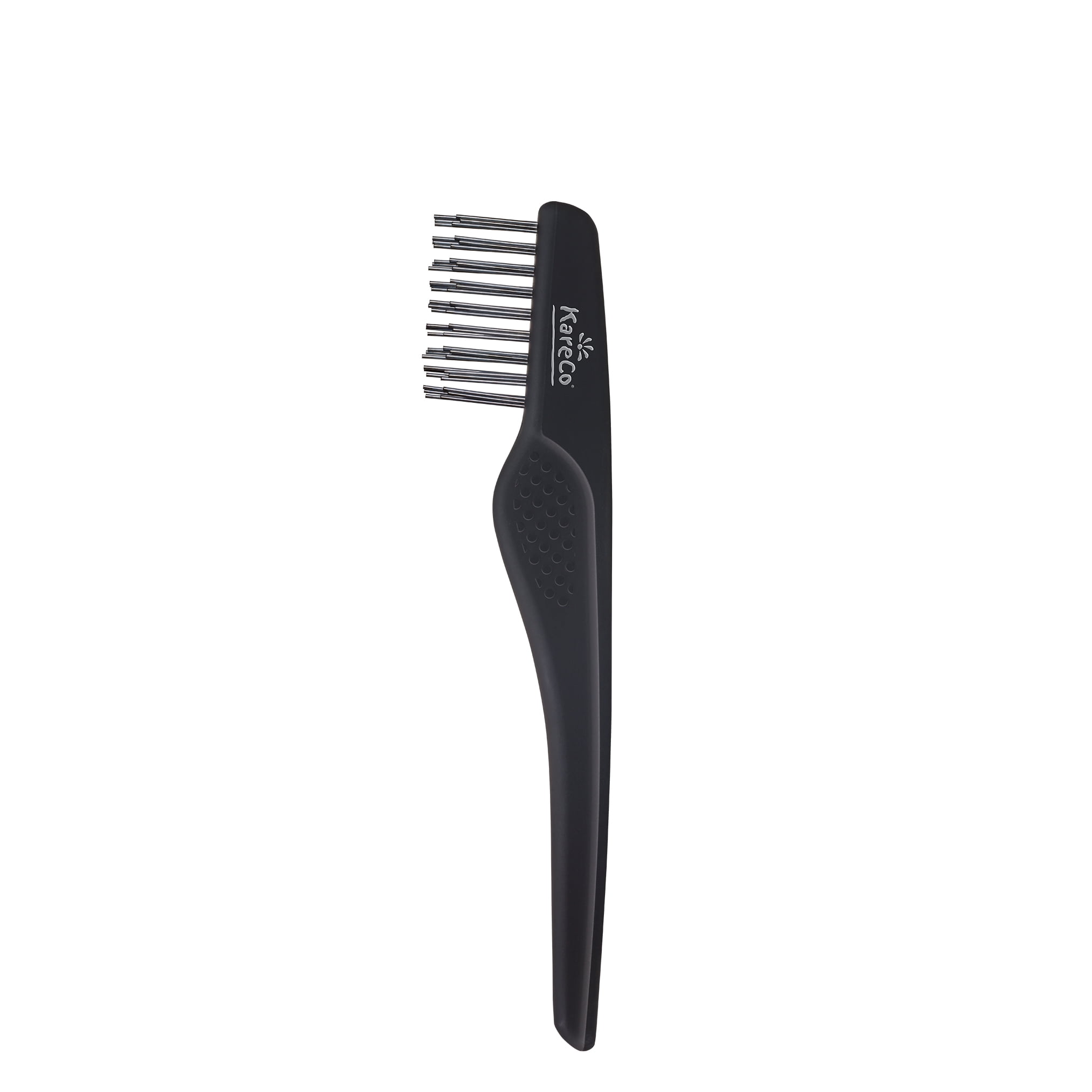 KareCo Tangle Buster Hair Brush Salon Professional Flexible Paddle, Mixed Bristles Brushes STYLE & CLEAN BRUSH PACK