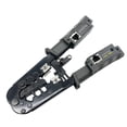 thumbnail image 4 of RJ45 Crimper Network Lan Cable Tester Cutting Tool for Cat7 Cat6 Cat5 RJ11 RJ12 RJ45 Crimper Metal Clip,1 x Crimper,black, 4 of 6