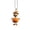 White, variant on Car Hanging Decor Halloween Pumpkin Man Ornament Gifts Acrylic Pendant DIY Home Decorations Unique Design Car Accessories Keychain Window Decoration Wind Chime Multiple Strong Acrylic