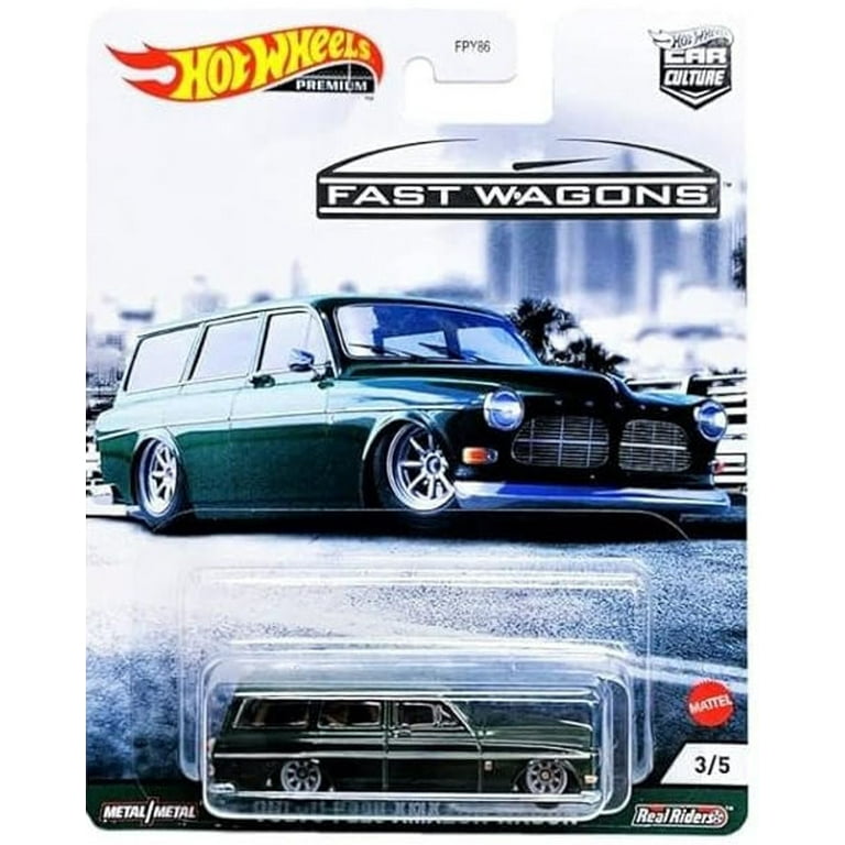 Hot Wheels 2021 Car Culture Fast Wagons Series, Set of 5, 1/64