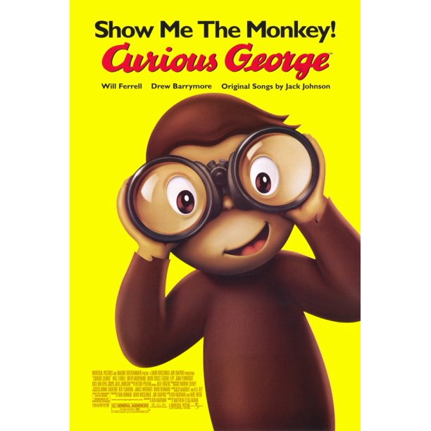 Curious George 06 11x17 Movie Poster Walmart Com