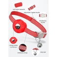 thumbnail image 3 of Cat Collar Compatible With Air Tag, Reflective Kitten Collar Breakaway Air Tag Cat Collar, 3 of 5