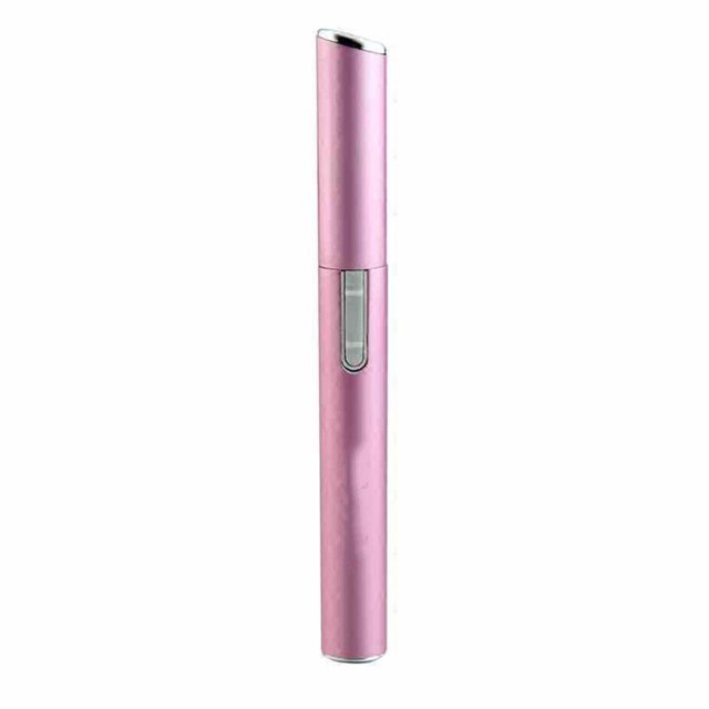 CHOKDermaplane Rasoir pour Femmes Tondeuse de Précision pour le Visage Tondeuse à Cheveux Design de Sécurité Tondeuse Électrique Multifonctionnelle Rose
