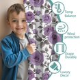 thumbnail image 3 of Blackout Kids Curtains,Pioneer Flower Floral Print Pattern Childrens Insulated Curtains Set Of 2,Bedroom Essentials,Toddler Room Decor 52"x84", 3 of 5