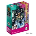 thumbnail image 1 of Rompecabezas de 500/1000 piezas para adultos, Demon Slayer, serie de Anime japonés, dibujos animados Kimetsu, juguetes educativos para niños, regalos, 1 of 2