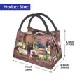 thumbnail image 2 of Balery Bottle Glass Red Wine Bolsa de Aislamiento Portátil – Bolsa de Almuerzo con Forro de Aluminio Mejorado, Funda Impermeable y Fácil de Limpiar para Picnic y Caja de Almuerzo, 2 of 6