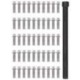 thumbnail image 3 of 50 Tornillos para Cubo de Llantas de Coche RC, Tornillos de Acero inoxidable para llantas de rueda, Kit de Tornillos para Coche Trepador de control remoto 1/10, 3 of 7