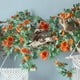 thumbnail image 5 of Enredadera de pared de margarita artificial – 68,9 pulgadas de vegetación sintética, guirnalda decorativa de flores de plástico para salón, decoración interior de pared, aspecto fresco, cuidado fácil, 5 of 6
