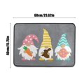 thumbnail image 3 of Yhmxh Easter Decorations Easter Doormat Floor Rug Soft Faux Cashmeres Non Slip Backing 15.75x23.62in 2 Festive Designs For Front Doors Entryways And Home Decor Easter Decor Easter Gifts, 3 of 6