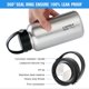 thumbnail image 2 of LIXADA 1050ml Stainless Steel Water Bottle Leak Proof Sports Bottle for Outdoor Camping Hiking, 2 of 5