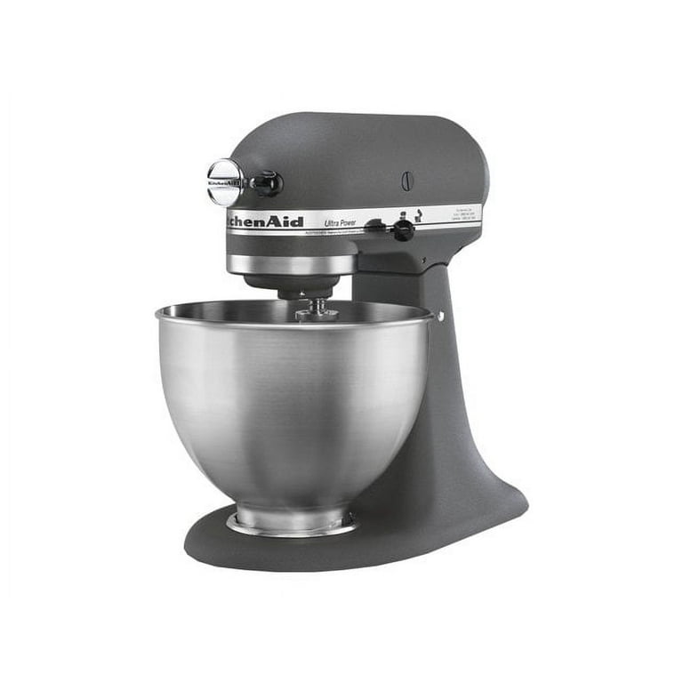 Kitchenaid White Ultra Power Mixer KSM90 W/ Stainless Steel Bowl
