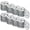 600, variant on 80 Pcs Foam Board Fasteners 1-1/8 Inch Galvanized Steel Washers, Small Pack Rust Proof Durable Metal Washers for DIY Home Repair Furniture Assembly & Model Making