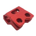 thumbnail image 2 of Durable And Stylish CNC Aluminum Front Brake Cable Clamp Line Bracket For CRF 250R / X / RX 65 85 125 - Red, 2 of 8
