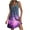 Purple, variant on WFJCJPAF 2025 New Halloween Halloween Dresses for Women Plus Size,Women's Summer Comfort Fashion Printing Pocket Sleeveless V-Neck Dress - Blue S