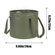 thumbnail image 5 of Cubo Plegable - Contenedor de Agua Portátil de 10L/20L para Camping, Senderismo, Pesca y Jardinería - Bañera y Lavabo de Pvc a Prueba de Fugas, 5 of 7