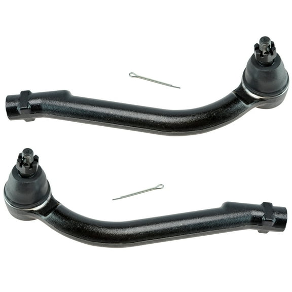 TRQ Steering Outer Tie Rod End LH RH Pair Set of 2 for Hyundai Elantra Forte PSA55348