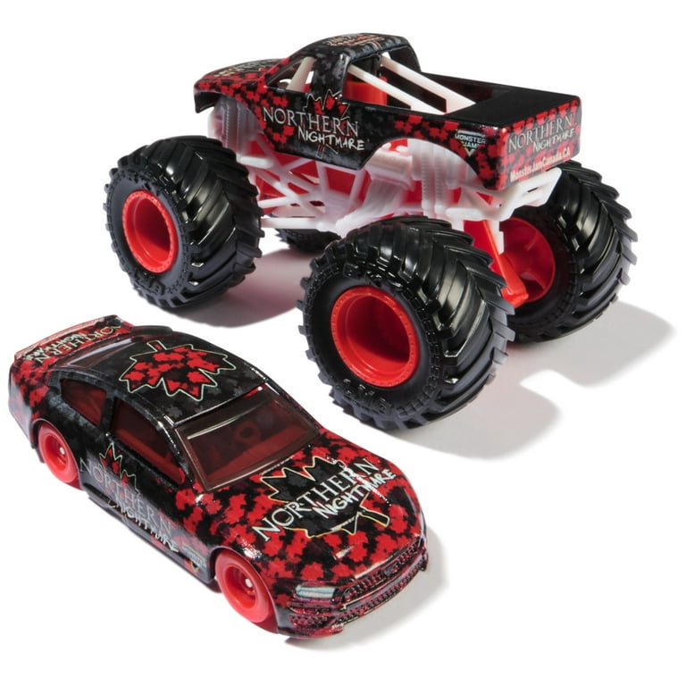 ntm  Monster Jam Northern Nighmare Monster Truck and Race Car
