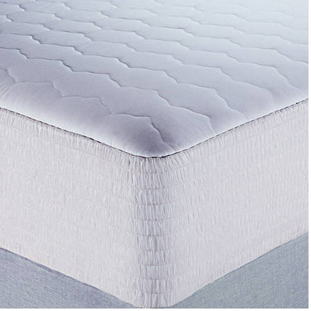 Mainstays Microfiber Waterproof Mattress Pad in Multiple Sizes
