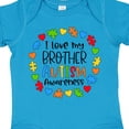 thumbnail image 4 of Inktastic I Love My Brother Autism Awareness Boys or Girls Baby Bodysuit, 4 of 5