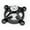 Black, variant on K-KED 1pc Nipple Rings Adjustable Screw Non-Piercing Fake Piercing Fashion Jewelry-Gold