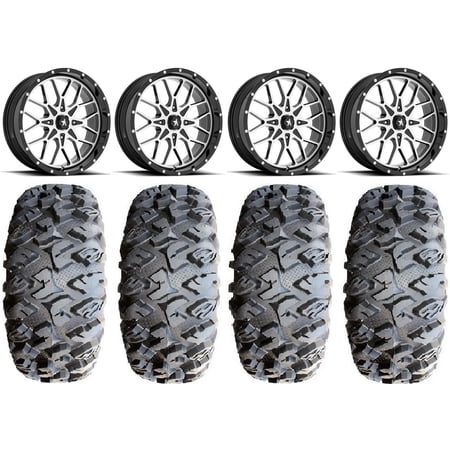 MSA Portal 18 Wheels Machined 33 MotoClaw Tires Polaris RZR XP 1000 / PRO XP / Ranger XP 900/1000 MSA Portal 18 Wheels Machined 33 MotoClaw Tires Polaris RZR XP 1000 / PRO XP / Ranger XP 900/1000