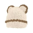 thumbnail image 4 of Babysbule Hats for Women Winter Women's Winter Cute Plush Warm Ear Protection Hat, 4 of 5