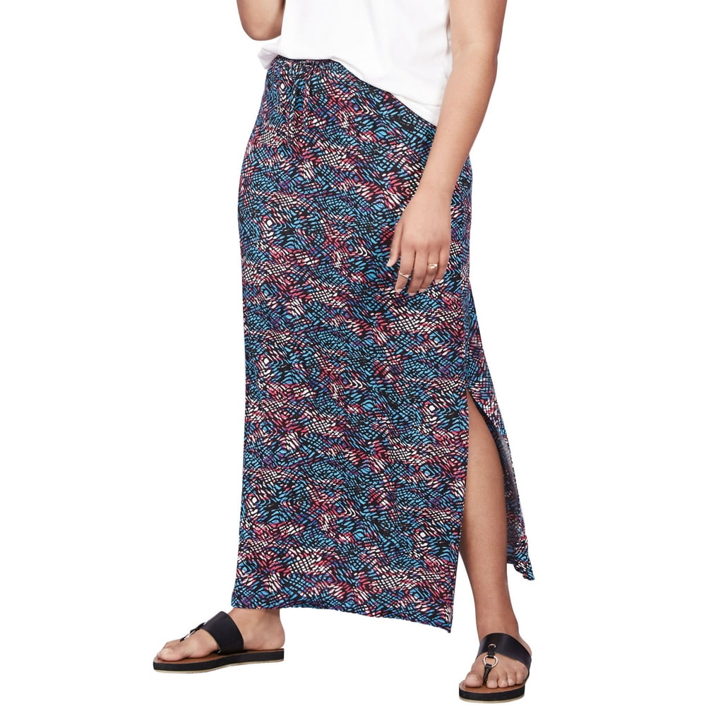 joven knit maxi skirt