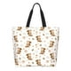 thumbnail image 1 of Balery Fall Squirrel Bolsa Tote Estilo Estético con Cremalleras, Bolsa de Hombro, Bolsa de Compras Grande y Plegable, 1 of 8