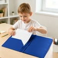 thumbnail image 5 of Pocket Folders with Brads, Poly Folder with Brads, 1Pc Plastic Solid Colored Folder with Pocket and Prong, 3 Brad Plastic Pocket Folder for Letter Size Paper, 5 of 6