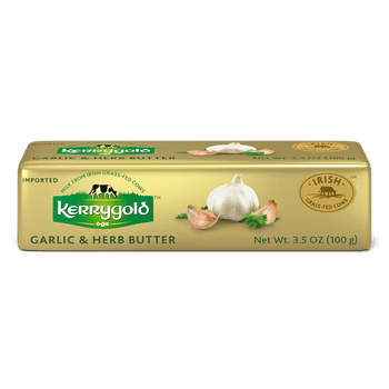 Kerrygold Grass-Fed Pure Irish Garlic &  Butter Stick, 3.5 oz.