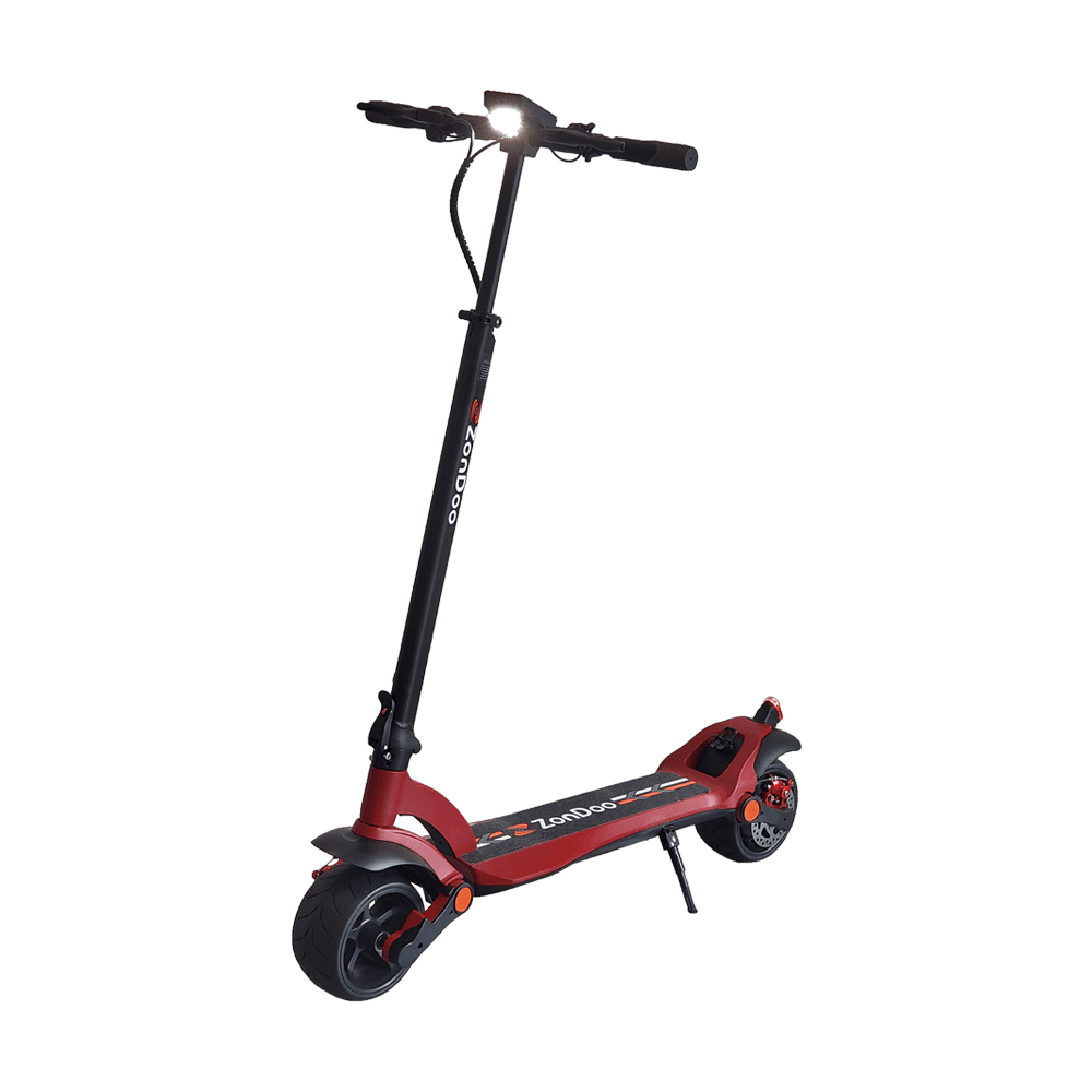 ZonDoo ZU08 PRO Electric Scooter Adults 48V 500W Wide Wheel,25MPH 30Miles Range Portable