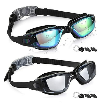 Swim Goggles - Swimming Goggles Anti Fog No Leaking For Adult Women Men