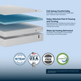 thumbnail image 3 of Serta 8" Medium Twin Mattress Cooling Gel Memory Foam, 3 of 7