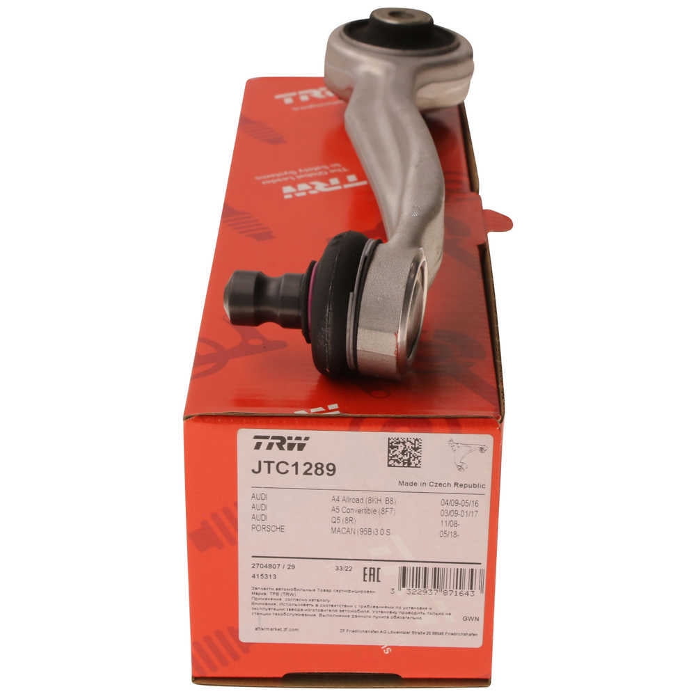 TRW JTC1289 Suspension Control Arm And Ball Joint Assembly