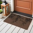 thumbnail image 5 of Tree Branches Bird Washable Small Entryway Area Rugs 2'x3', Brown Background Black Deadwood Low Pile Throw Rug Non-Slip Sturdy Edge Binding Carpet for Front Door Floor Room Entry, 5 of 9