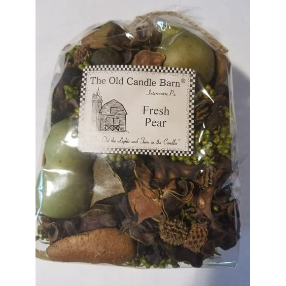 Old Candle Barn Fresh Pear Potpourri Large Bag - Perfect for Spring, Summer, Fall, and Winter Decoration or Bowl Filler