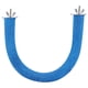 thumbnail image 1 of Loro mascota pájaro superficie rugosa percha de madera soporte estante jaula juguete para pico pata molienda azul, 1 of 5
