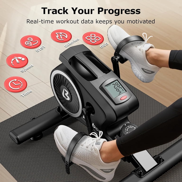 LNOW Magnetic Mini Exercise Bike, Portable Desk Pedal Exerciser photo 7