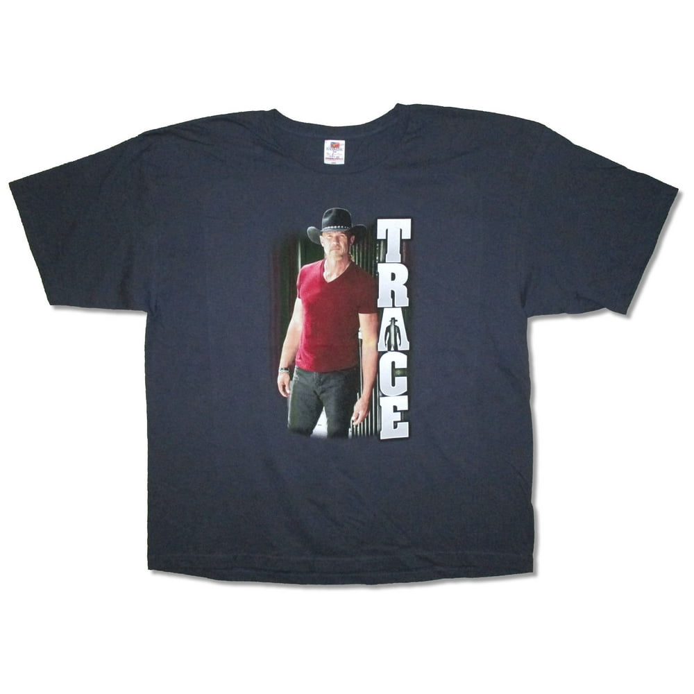 Trace Adkins Photo Image Tour 2015 PA-PA Blue T Shirt - Walmart.com