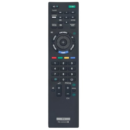 RM-GD020 Replace Remote for Sony TV Bravia KDL-22CX520 KDL-55EX720 KDL-46EX720