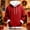 Red, variant on Vetsdori Holiday Sweatshirts for Men Gift Christmas Pullover Hooded Hoodies Fleece Vacation Warm Long Sleeve Mens Tops XMS