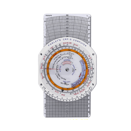 E6B Flight Computer Aviation Plotter Circular Slide Rule Used in ...