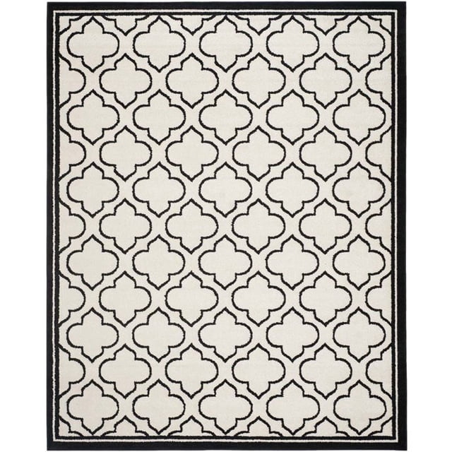 Safavieh Amherst Indoor Outdoor Rug, Ivory, 8' x 10', Power Loomed