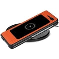 thumbnail image 2 of Galaxy Fold Case,Protective Cover Litche Partten Premium Genuine Leather Case for Samsung Galaxy Fold,Orange, 2 of 15