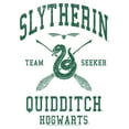 thumbnail image 2 of Mens Harry Potter Slytherin Quidditch Team Seeker Lightweight Hoodie, 2 of 4