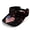 American Flag Heart, variant on Neon Paint Splatter & Triangle Pattern Breathable Sun Visor Hat for Sports Running, Adjustable Strap Open Top Sports Visor