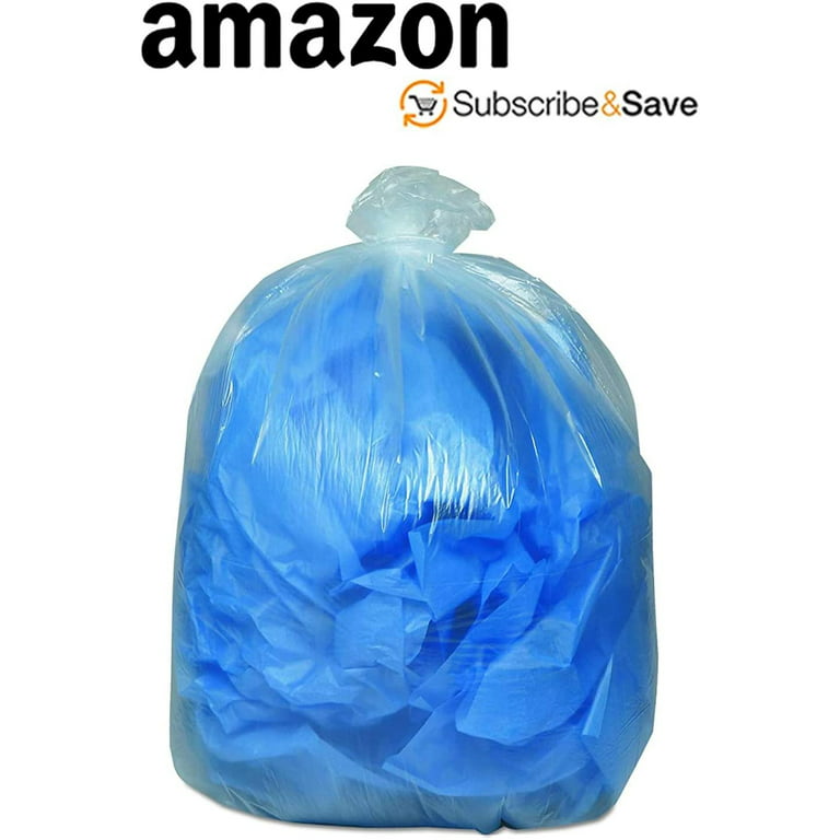 Ultrasac - Recycling Bag, 45 Gallon, 1.1 Mil, 40x46, Clear, 100 Count  w/Ties