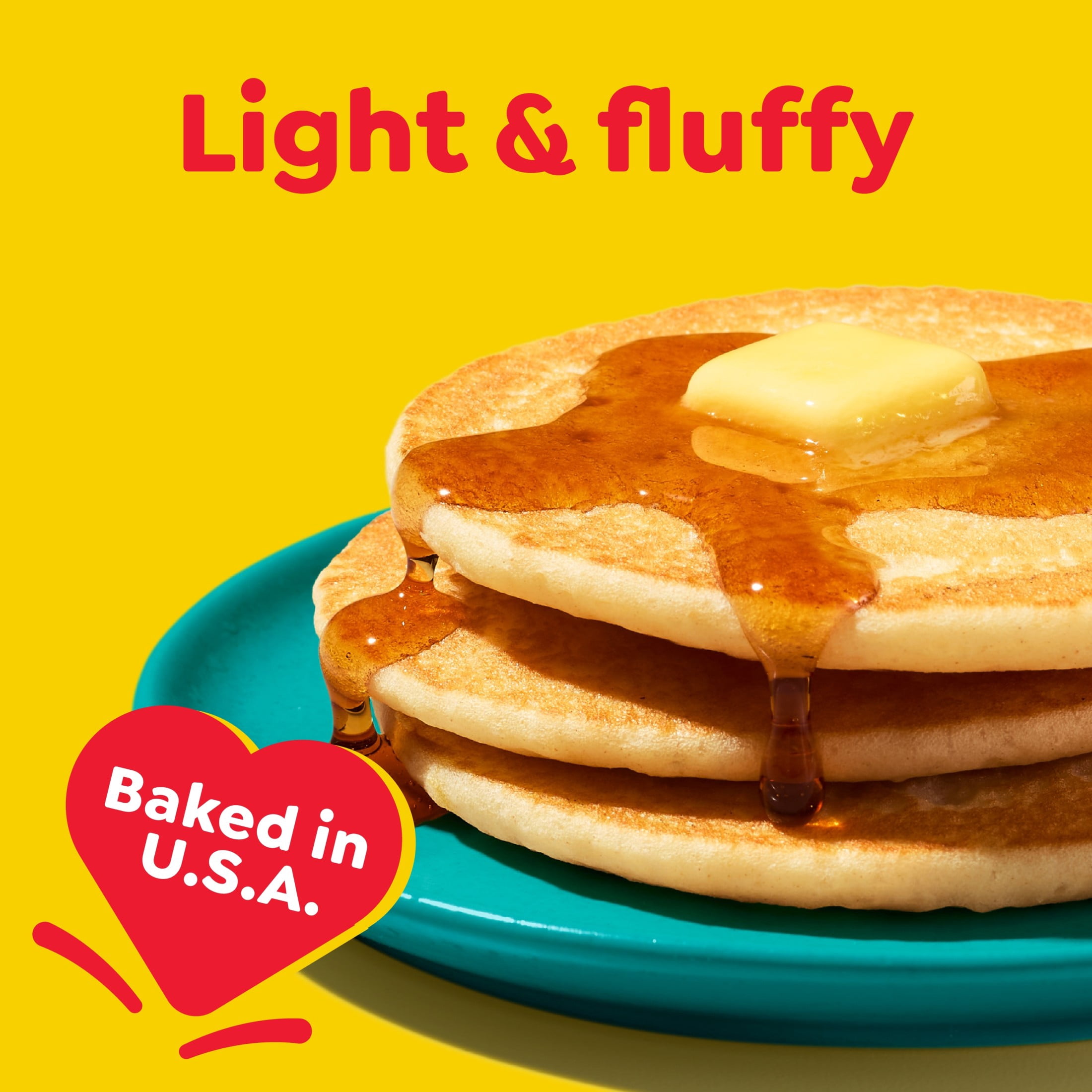 Eggo Buttermilk Pancakes, Breakfast Food, 29.6 oz, 24 Count (Frozen)