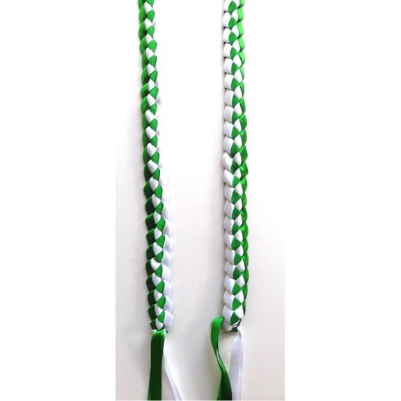 Maxport Corporation Braided Lei Emerald/white