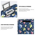 thumbnail image 3 of Disketp Colorful Cartoon Shark Elastic Travel Luggage Cover Travel Suitcase Protective Cover For Trunk Case Apply To 18''-32'' Suitcase Cover (Excluding luggage)-Large, 3 of 7